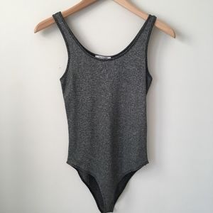 ZARA Metallic Bodysuit